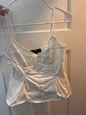 Zara white top thumbnail 2