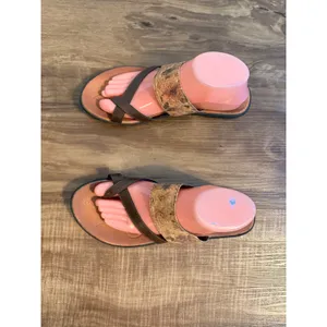 BOC Born Concept Women Brown Cork Strap Thong Sandals‎ Size 9 thumbnail 2
