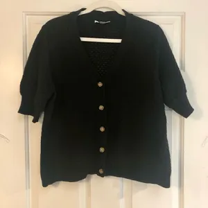 Christopher & Banks Women’s Knitted Black Cardigan Size Large thumbnail 1