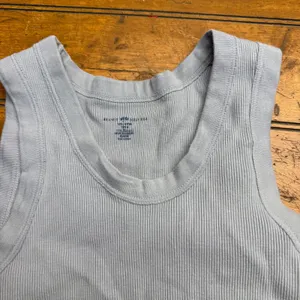 Brandy Melville‎ Light Blue Ribbed Tank Top Cropped thumbnail 2