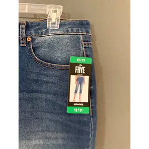 Frye Amari Wash High Rise Skinny Cuffed Jeans Womens 12/31 Medium Blue‎ New thumbnail 3