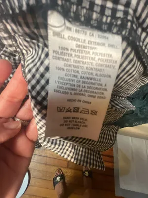 Maeve Anthropologie Gabriella Green Lace and Gingham Peplum Long Sleeve Top thumbnail 7