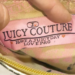 Juicy Couture Y2K‎ Pink Gold preppy royalty Wristlet Wallet Clutch thumbnail 5