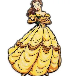 NWT Disney Parks Belle in Gown FigPin thumbnail 1