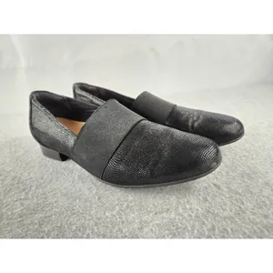 Clarks Women's Un Blush Lo Slip-On Black Suede Dress Shoes - Comfy - Size 9.5‎ M thumbnail 14