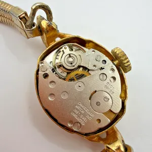 Vintage Longine 215 Ladies Swiss Manual Wind Bracelet Watch Parts thumbnail 6