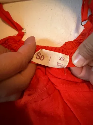 top and short set Red Size XS thumbnail 3