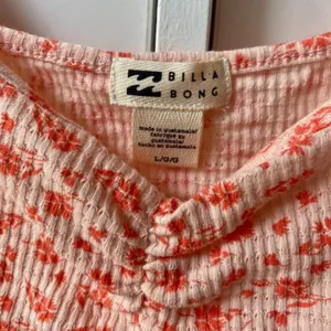 Billabong Pink Floral Ribbed Tank Top thumbnail 2