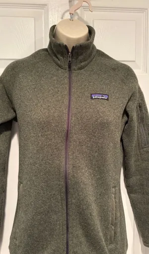 Patagonia Better Sweater Jacket XS Olive Green Full Zip Fleece 25542 Gorpcore thumbnail 1