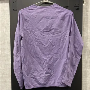 Fabletics Lavender Seamless Long Sleeve Top and Leggings Set size L/XL thumbnail 8