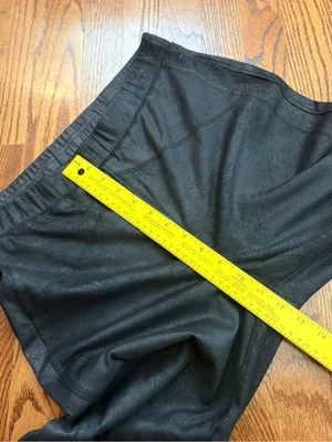 Free People Midnight Vegan Suede Skinny Pants Black High Rise M thumbnail 13