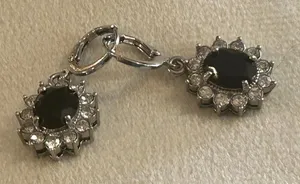 925 sterling silver earrings amazing unique thumbnail 1