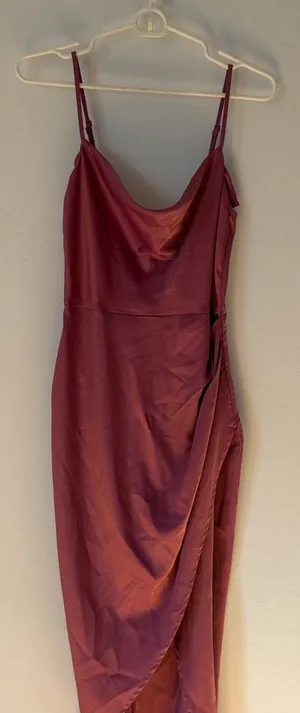Revolve More to Come Asymmetrical Pink Dress thumbnail 1