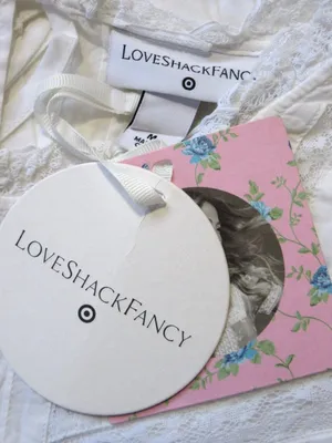 NWT LoveShackFancy x Target Talulah in White Pintuck Yoke Lace Trim Dress M thumbnail 5