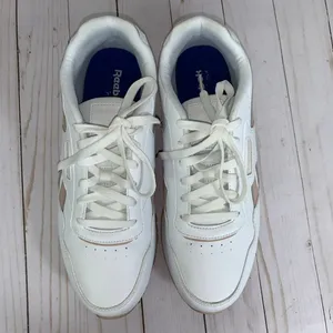 Reebok CL HARMAN RUN S Womens SIZE 10 White/Bare Beige/Pink CN5274 Casual Shoes thumbnail 8