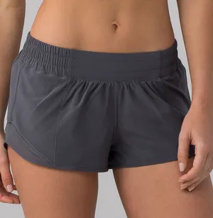 Lululemon Hotty Hot Low-Rise 2.5" Shorts Dark Grey thumbnail 1