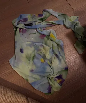 Colorful ZARA Top Crop thumbnail 2