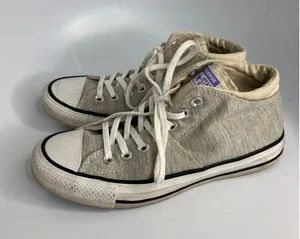Converse Chuck Taylor Madison Womens 7 Grey Good Mid Top Heathered 563451F thumbnail 1