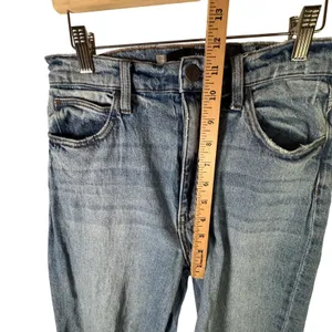 KUT from the Kloth Sienna Wide Leg Jeans Light Wash Denim High Rise‎ Size 2 Blue thumbnail 6