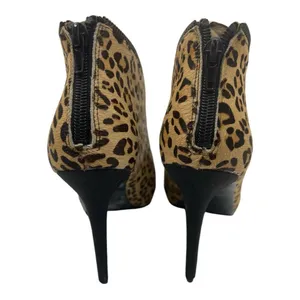 Carlos Santana Veruca leather upper fur 7.5 heels thumbnail 6