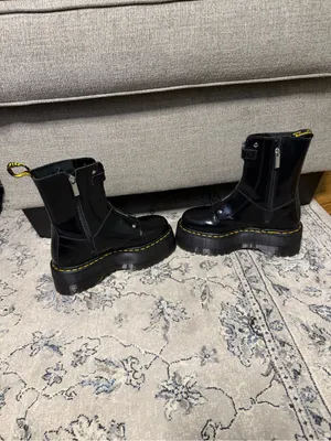 Dr Martens Jetta Hi Max Leather Platform Boots thumbnail 8