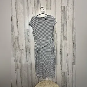Stripped dress White Size XL thumbnail 2