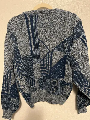 Vintage Sweater Blue thumbnail 2