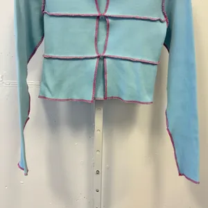 Y2K‎ The Ragged Priest Urban Outfitters Women's Blue Y2K Cutout Ribbed Top Sz 14 thumbnail 7