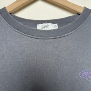 The Mayfair Group Womens 100% Cotton Sweatshirt OS Grey Anti Digital Dysphoria thumbnail 6