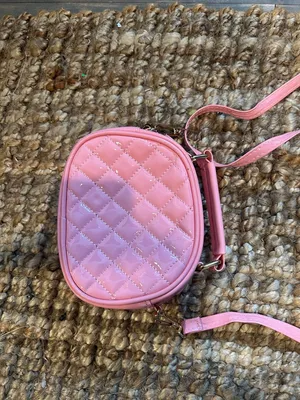Vintage Hello Kitty Pink Patent Satchel Crossbody Bag thumbnail 6