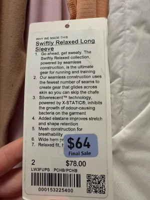 Lululemon Long Sleeve thumbnail 4