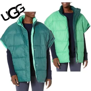 UGG Blue Sydnee Reversible Puffer Vest thumbnail 2