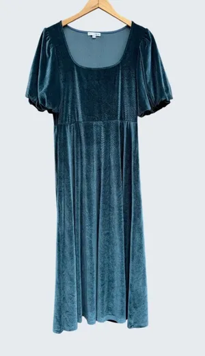 Baltic Born Velvet Midi Dress thumbnail 1