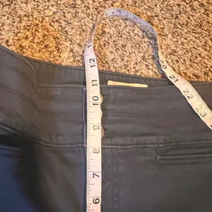 LOFT Women's Gray Skinny Fit Pants High Rise Button‎ Fly Size 4 thumbnail 5