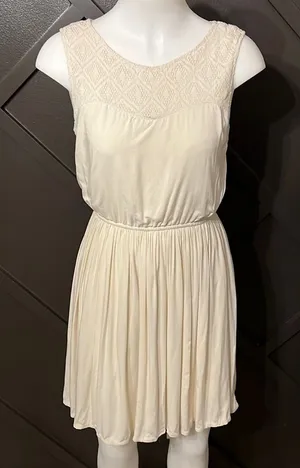 RED CAMEL Dress Cream Small NWT Minimalist - Coastal Cowgirl - Western - Boho thumbnail 1