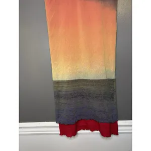 Guess Collection Skirt Womens Medium Multicolor Ombre Knit Maxi Lined Stretch thumbnail 3