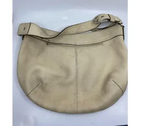 COACH Women's Large Tan Leather Shoulder Bag thumbnail 7