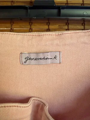 Generation K Pink Low Rise Pleated Denim Mini Skirt Medium NWT thumbnail 4