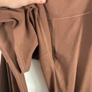 Lululemon Groove Nulu High Rise Flared Pants Roasted Brown 33" Gym Yoga Women 10 thumbnail 6