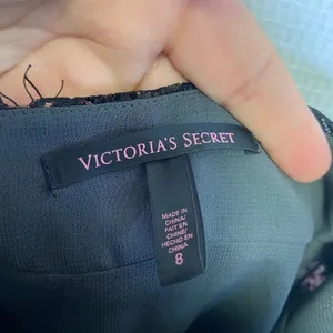 Victoria’s Secret | Womans Black Short‎ Dress 8 Lace thumbnail 7