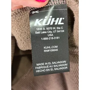 KÜHL Women’s Medium Karisma Brown Fleece Lined Pullover Hoodie Outdoor Hiking thumbnail 9
