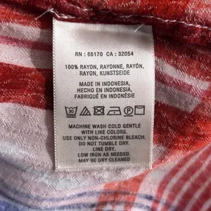 Maeve Peplum Top Red White Blue‎ Small thumbnail 11