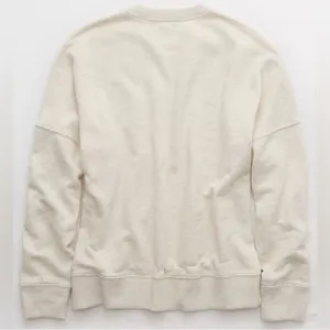 AERIE Naughty-ish Long Sleeve Pullover Crewneck Novelty Sweatshirt Size M thumbnail 14