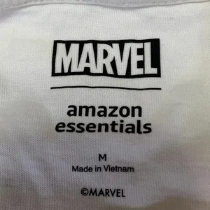 Marvel Unisex White Graphic Avengers Print Crew Neck Short Sleeve T-Shirt Top M thumbnail 5
