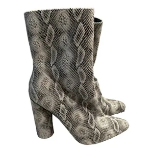 Cape Robbin Boas snake print zipper boots size 7M thumbnail 3