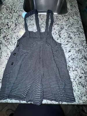 Urban Outfitters Renewal Remnants Slouchy Textured Shortall Overall thumbnail 4