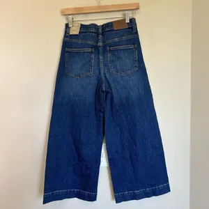Madewell Womens Wide Leg Crop Jeans Size 26 X 23.5 F6251 Denim High Rise thumbnail 3