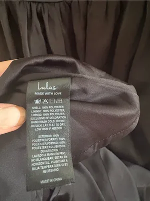 Lulus Marietta Black Satin Rhinestone Sleeveless Midi Dress Size Large Formal thumbnail 11