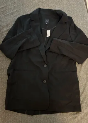 Gap Black Blazer Jacket thumbnail 1