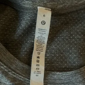 Lululemon Gray Swiftly Tech Short Sleeve thumbnail 3
